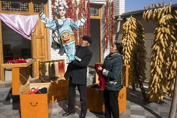 秦岭山中木偶戏10