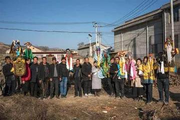 秦岭山中木偶戏11