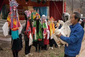 秦岭山中木偶戏13