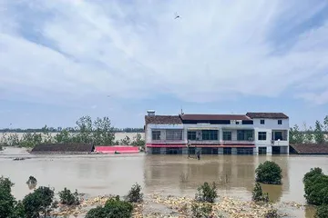 直击洞庭湖团洲溃口一线1
