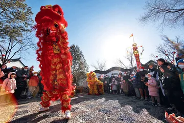 瑞兔迎新春　“京味”中国年