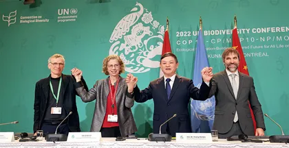 “昆明-蒙特利尔全球生物多样性框架”引领全球生物多样性恢复之路