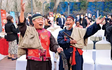 中轴线上的民俗吆喝声