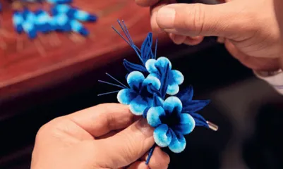 绒花：一张靓丽的中国非遗名片