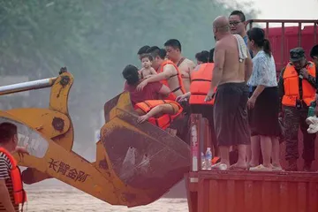 涿州不懂水灾,救援困于急流1