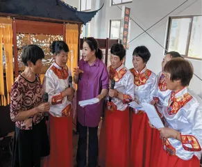王莺：让非遗调腔走得更远