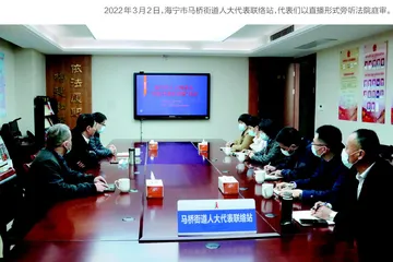 一场庭审中的民主监督