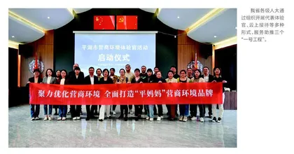 汇聚代表助推强大合力