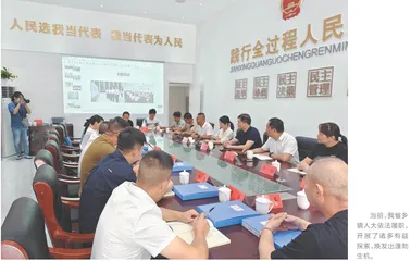 乡镇人大工作焕发生机