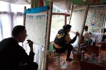 唐卡短旅 在新旧交织中自我追寻3