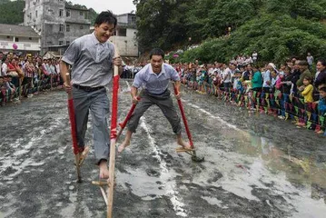 歌圩上的农民运动会2