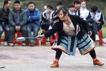 歌圩上的农民运动会5