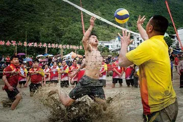 歌圩上的农民运动会10