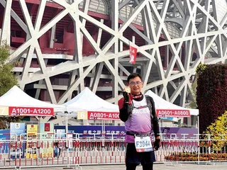 毛大庆:我是北马“收尾兔”1