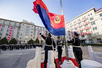 全国各地公安机关庆祝第二个中国人民警察节北京