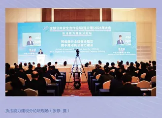 全球公共安全合作论坛（连云港）  2024年大会执法能力建设分论坛举办