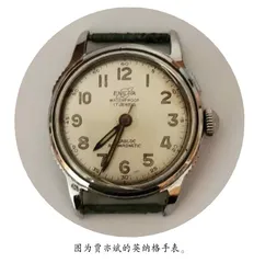 一块见证嘉兴起义的瑞士手表 
