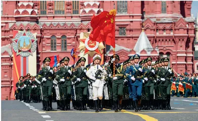 习近平抵达莫斯科对俄罗斯进行国事访问并出席纪念苏联伟大卫国战争胜利80周年庆典2