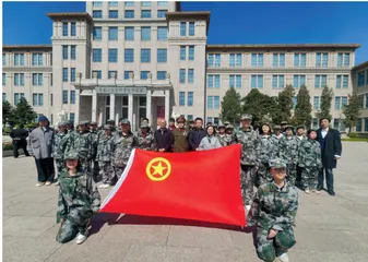 张家口经开区姚家房中学：军事研学，行走的“思政课”