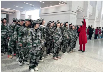 张家口经开区姚家房中学：军事研学，行走的“思政课”1