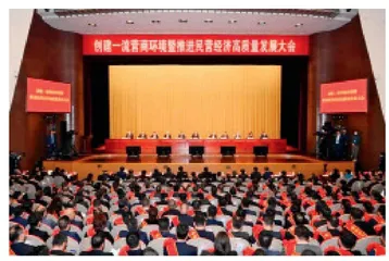 安徽召开创建一流营商环境暨推进民营经济高质量发展大会