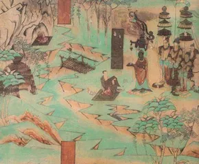 莫高窟:千窟佛影风吹雪5
