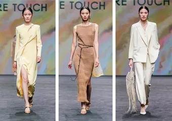 奏响“和鸣”时尚乐章 PURE TOUCH品牌SS2025北京时装周1