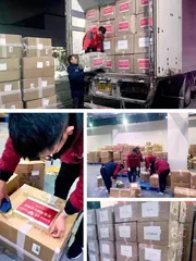 天灾无情 人间有爱 北京服装纺织行业协会会员单位心系灾区送去温暖3