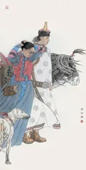 林旺 绘草原之美 抒深情厚意3