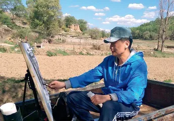 林旺 绘草原之美 抒深情厚意9