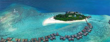马尔代夫碧海蓝天的惬意7