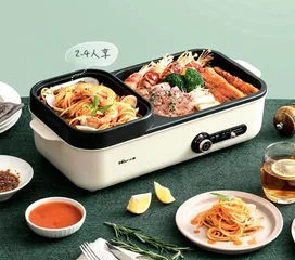 烤涮一体锅　开启餐桌欢乐时光