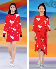 与“星星故乡”的约会 北京时装周携手小鹤鹤走进宁夏中卫7