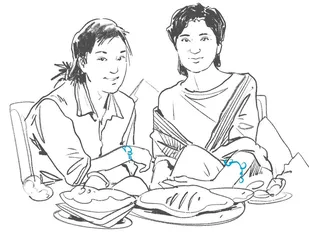 饭桌之上