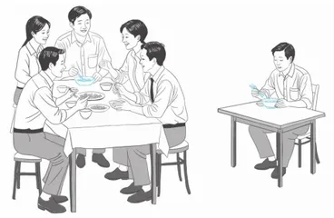 长桌还是小桌