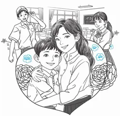 老师，我可以抱一下您吗
