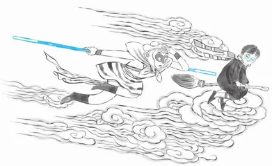 为什么孙悟空不像哈利·波特一样骑扫把