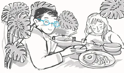 一个对食物深情的人，可能对你更深情