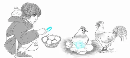 孵小鸡