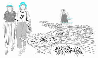 年轻人最新旅游方式：去农村吃大席