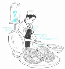 一个普通的肉夹馍，为什么能让全网吵起来