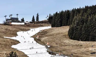 “缺雪”的滑雪运动1