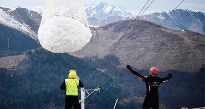 “缺雪”的滑雪运动2