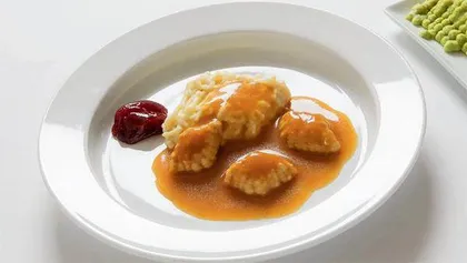 菜花变“鸡腿”:三维打印特制老年餐2