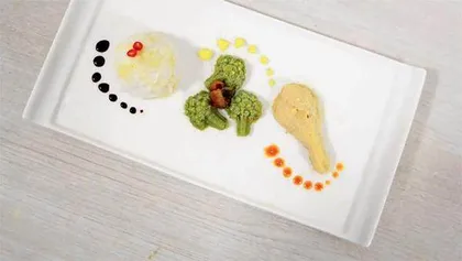 菜花变“鸡腿”:三维打印特制老年餐4