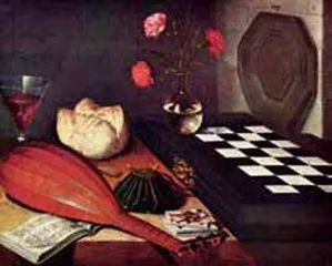 画中的国际象棋8