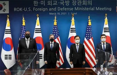 从美韩2+2会谈看两国对华政策差异
