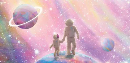 太空漂浮的“台前幕后”2