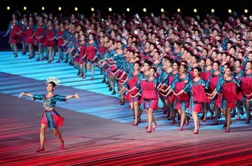 第十二届全国少数民族传统体育运动会在海南三亚开幕