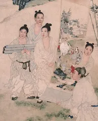 弘历观画图 入画的乾隆帝4